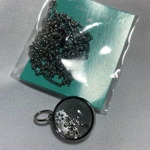 Origami owl mini snowglobe capsule